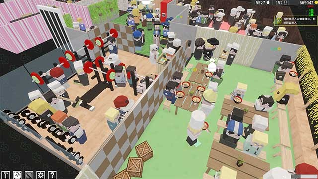 Pixel Mall là game mô phỏng quản lý trung tâm thương mại đồ họa Pixel sống động