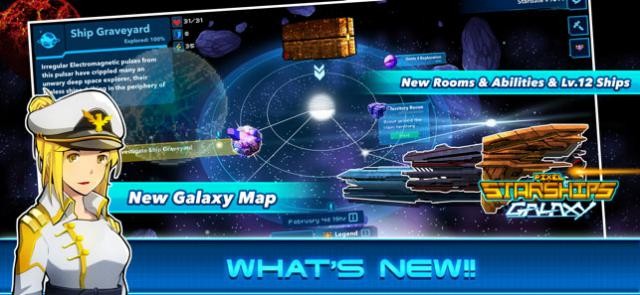 Quản lý con tàu vũ trụ của bạn trong một bản đồ không gian mới rộng lớn