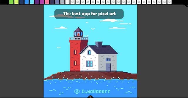 Pixel Studio là ứng dụng vẽ đồ họa pixel tốt nhất