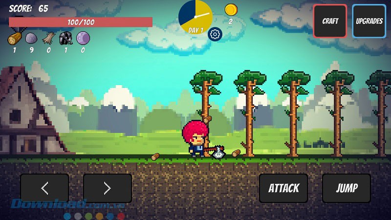 Đốn cây và kiếm nhiều tài nguyên khác