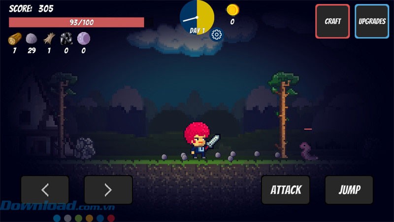 Đánh quái vào ban đêm