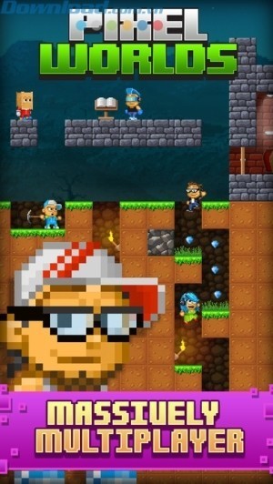 Pixel Worlds là một tập hợp các thế giới sandbox tuyệt đẹp