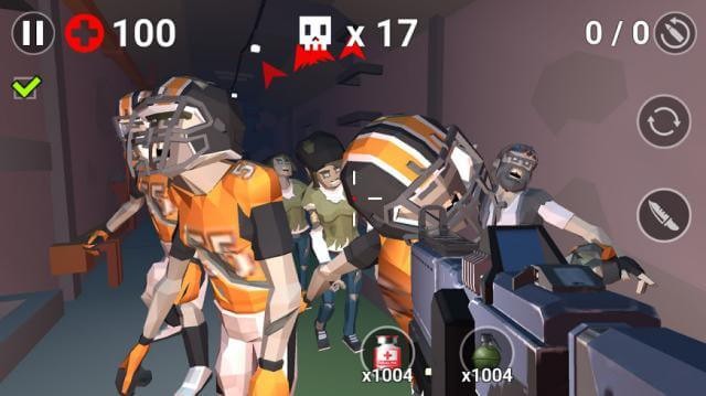 Bắn súng tiêu diệt đám zombie đông đảo