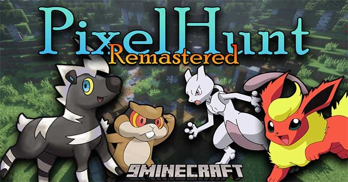 PixelHunt Remastered Mod 1.12.2 là một bản Mod phụ trợ cho Pixelmon Mod