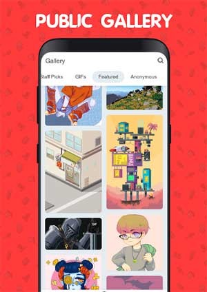 Phòng tranh công khai