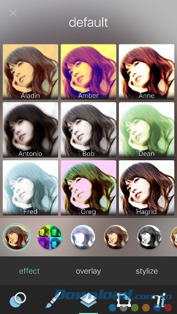 Áp dụng bộ lọc ảnh nghệ thuật