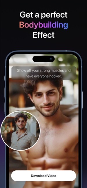 PixVerse giúp bạn tạo cơ bắp cuồn cuộn như mong ước