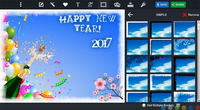 Thiết kế chuyên nghiệp trên piZap