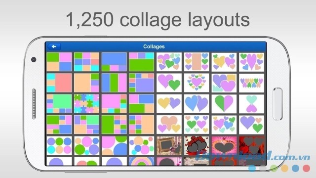 Hàng nghìn layout ghép ảnh miễn phí