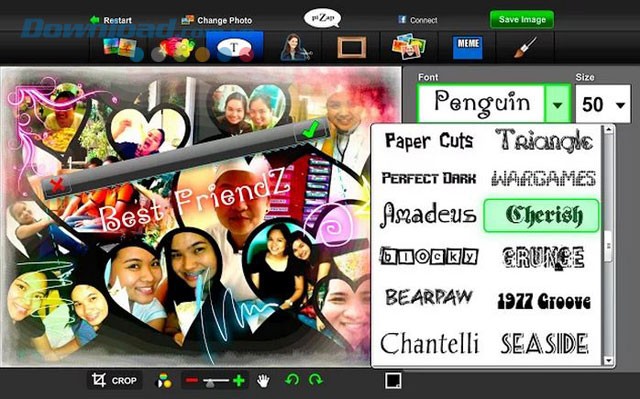 Sản phẩm tạo bằng PiZap