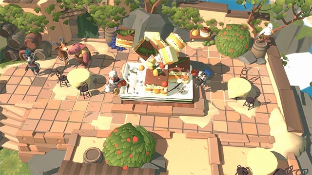 Tận dụng vật phẩm và môi trường trong khi di chuyển, ẩn nấp và đánh lạc hướng đàn chó săn