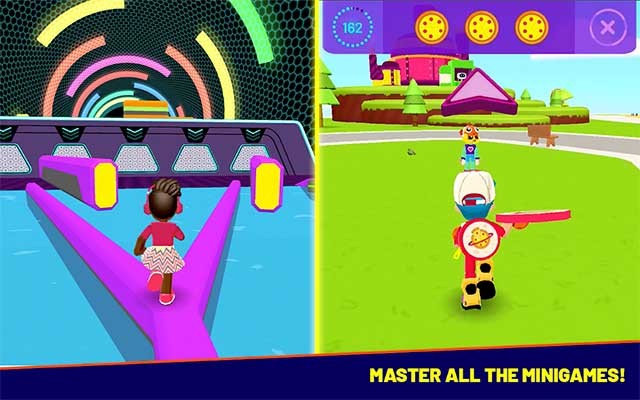 Chơi các mini game vui nhộn cùng bạn bè