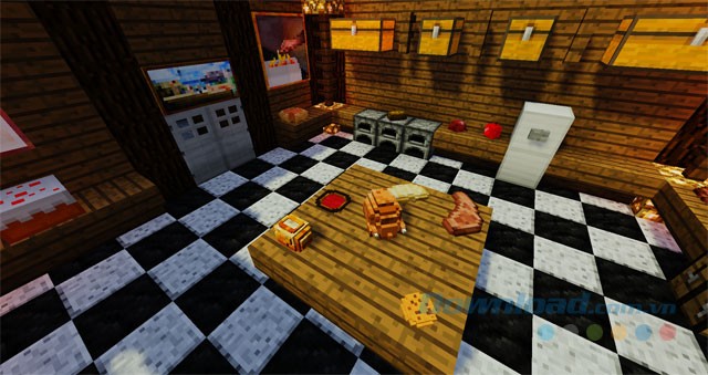 Trang trí thế giới Minecraft