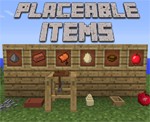 Placeable Items Mod: Trang trí thế giới Minecraft với mô hình 3D