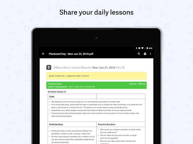 Chia sẻ giáo án và kế hoạch giảng dạy với các giáo viên khác