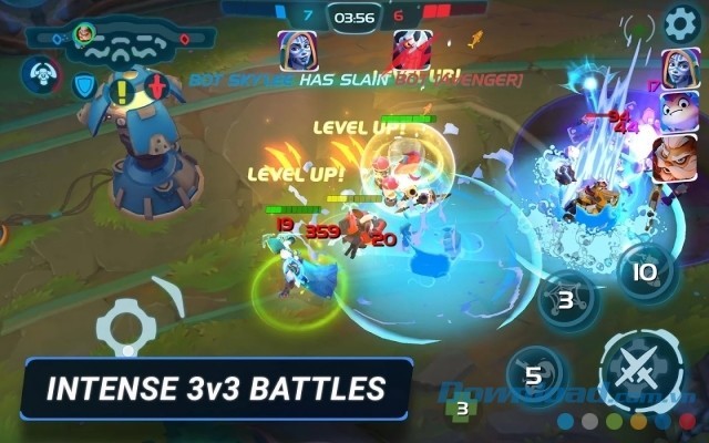 Chiến đấu đối kháng trong các trận PvP kịch tính