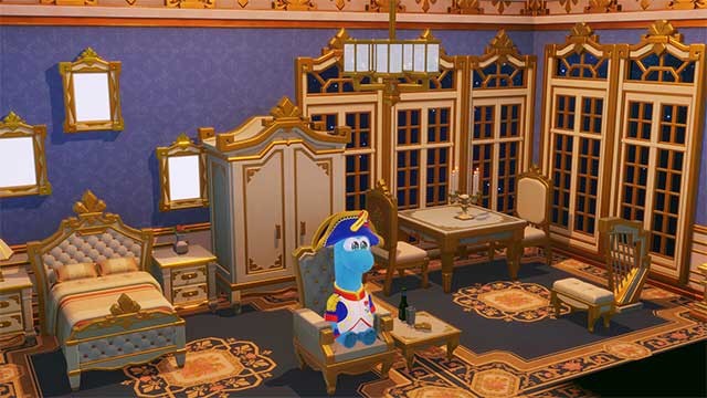 Trang trí phòng với nhiều món đồ nội thất tinh xảo