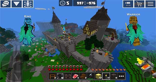 PlanetCraft là game xây dựng kết hợp sinh tồn lấy cảm hứng từ Minecraft
