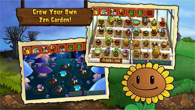 Game Plants Zombies: Open Fire