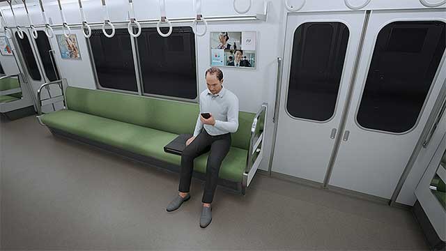 Trong game, bạn bị mắc kẹt trên một chuyến tàu vô tận