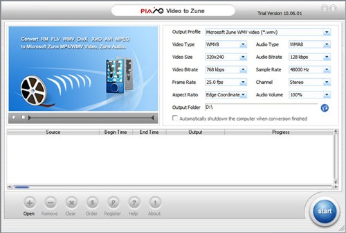 Plato Video to Zune Converter