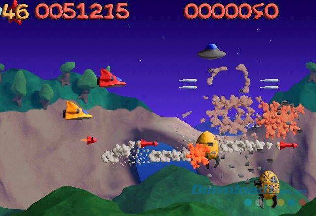 Âm thanh và đồ họa là thế mạnh của game Platypus