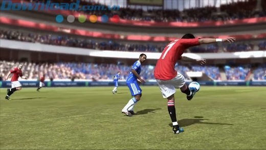 Game bóng đá chân thực trên iPhone, iPad