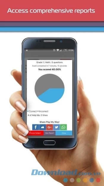 Báo cáo hoạt động của trẻ bằng biểu đồ