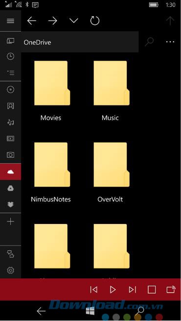 Hỗ trợ mở nhiều file media