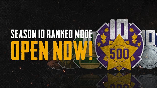 Tham gia các trận đấu xếp hạng trong Season 10 để nhận thưởng hấp dẫn