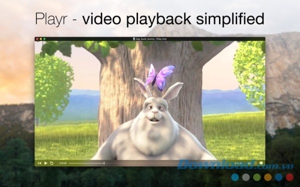 Playr cho Mac là công cụ xem phim đơn giản nhất trên máy tính Apple