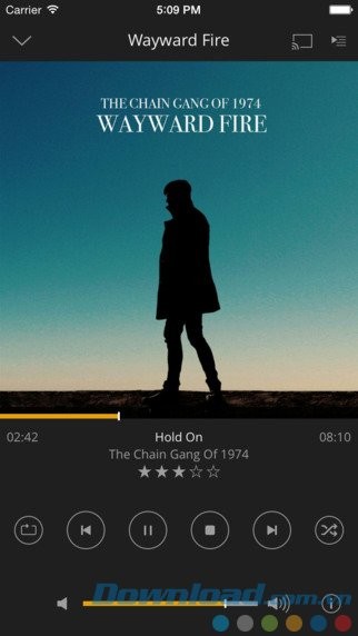 Xem video nhạc qua AirPlay