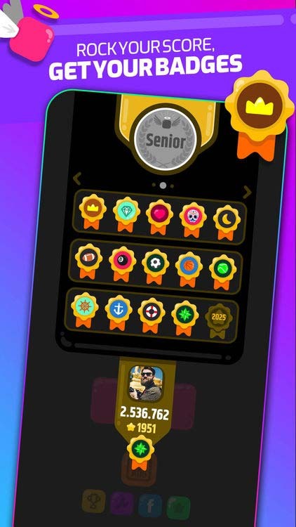 Thu thập tất cả huy hiệu trong game pliq