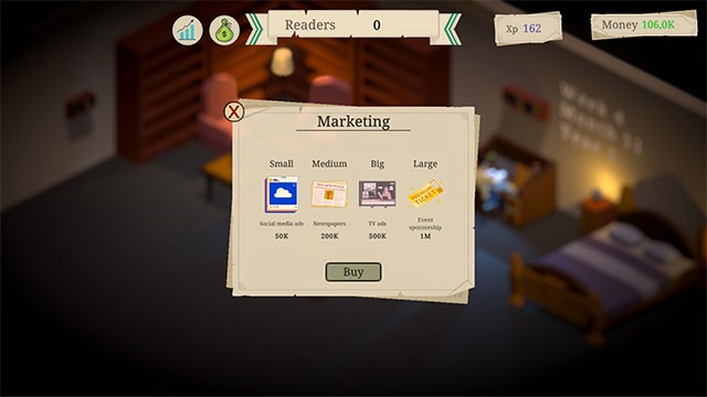 Phát triển sự nghiệp văn chương và sớm sở hữu nhà xuất bản của riêng mình