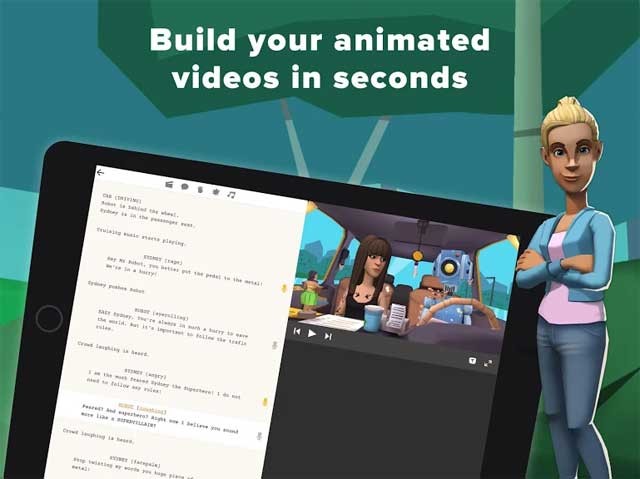 Tạo ra các video hoạt hình chỉ trong vài giây