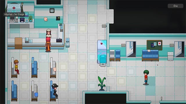 Tương tác với các nhân vật trong Pluralys game để tìm hiểu câu chuyện, bí mật của họ