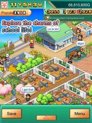 Xây dựng ngôi trường mơ ước của bạn trong game Pocket Academy 3