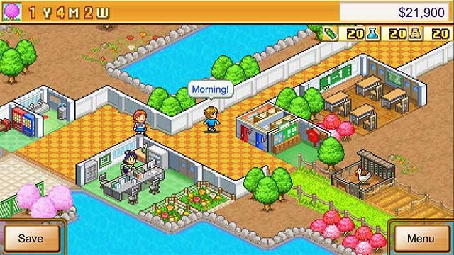 Khám phá và xây dựng nhiều địa điểm khác nhau trong trường học