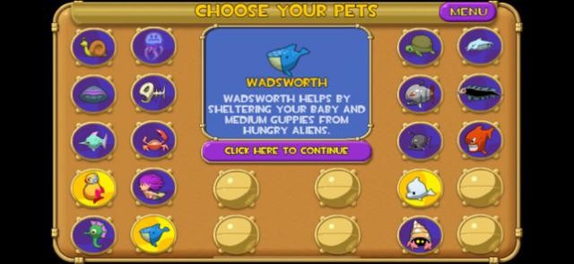 Tích lũy tiền xu và mở rộng bộ sưu tập sinh vật biển