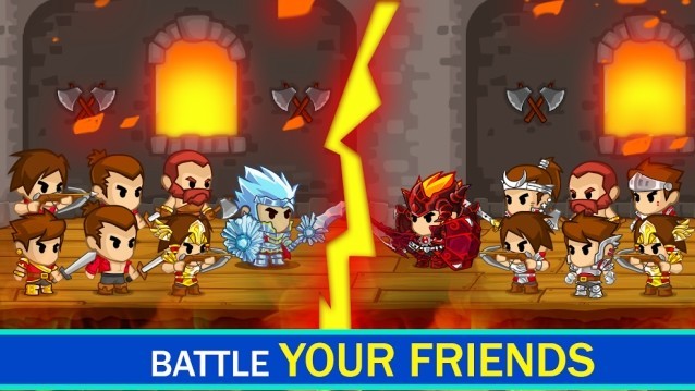 Chiến đấu với bạn bè và giành chiến thắng