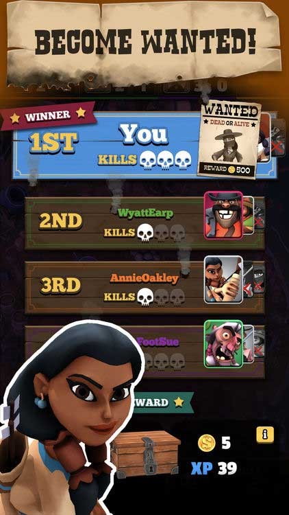 Trở thành tội phạm truy nã khét tiếng nhất trong Pocket Cowboys