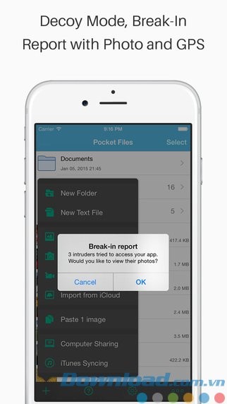Chế độ ngụy trang và báo cáo xâm phạm