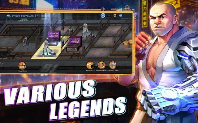 Rất nhiều huyền thoại cho bạn chiêu mộ về băng đảng của mình, xây dựng một đội mạnh mẽ