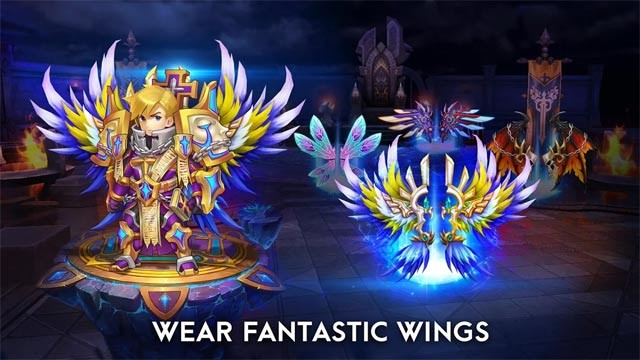 Đeo những đôi cánh tuyệt đẹp