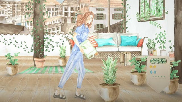 Đồ họa vẽ tay và âm nhạc cổ điển là điểm nhấn thú vị của Pocket Oasis game