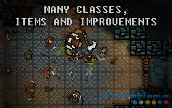 Pocket Rogues: Ultimate cho Android với hệ thống trang bị và nâng cấp ấn tượng