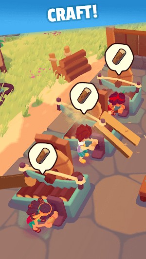 Thu thập tài nguyên và chế tạo vật phẩm để sinh tồn trong game Pocket Tales