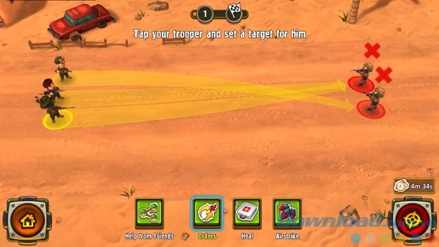 Chỉ huy quân trên chiến trường