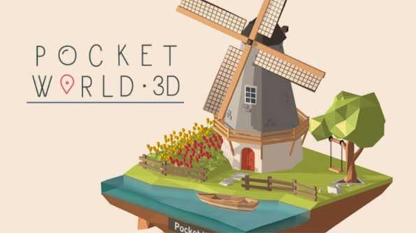 Pocket World 3D cho Android là game xây dựng kết hợp ghép hình thú vị