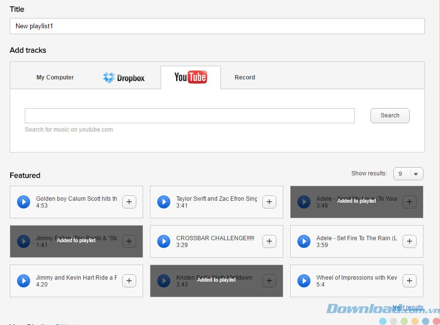 Gợi ý video YouTube
